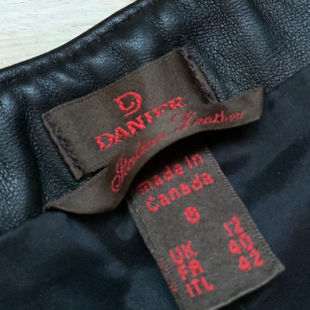 DANIER leather pants